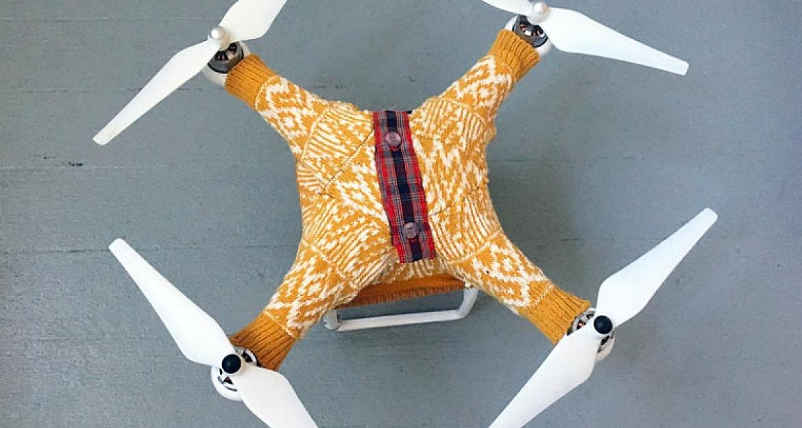 Η startup που ...πλέκει πουλόβερ για drones (pics)