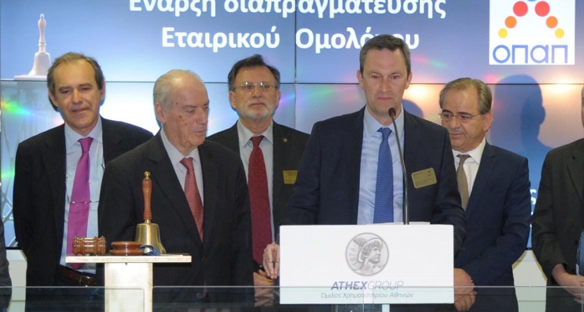 Πρεμιέρα στο Χρηματιστήριο Αθηνών για το εταιρικό ομόλογο του ΟΠΑΠ