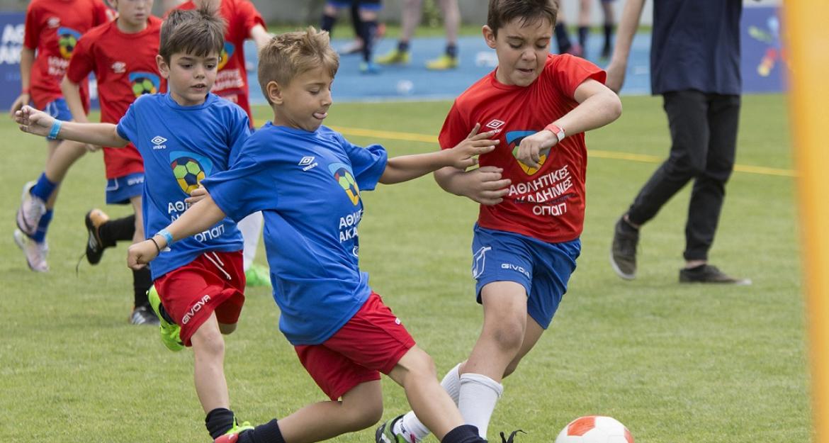 Φεστιβάλ Αθλητικών Ακαδημιών ΟΠΑΠ: Δυναμικό παρών από 9.000 παιδιά