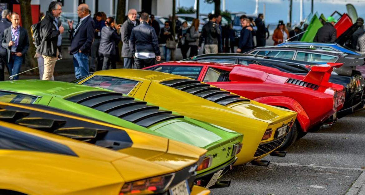 Η καλοκαιρινή σύναξις των Lamborghini (pics & vid)