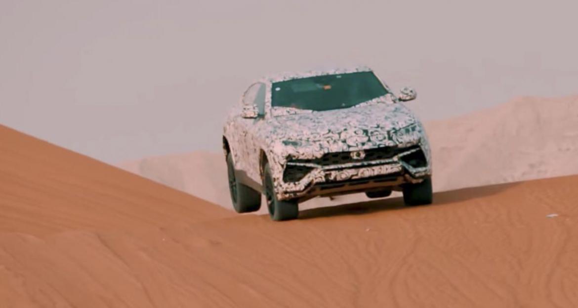 Οι Άραβες στέλνουν τη Lamborghini Urus στην έρημο (pics & vid)