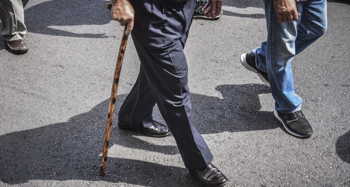 Συγκέντρωση και πορεία συνταξιούχων στην Αθήνα 
