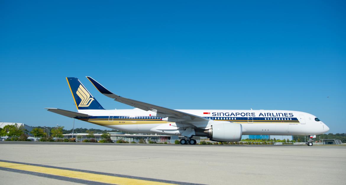 Το νέο Airbus για την πτήση Σιγκαπούρη - Νέα Υόρκη παρέλαβε η SΙΑ