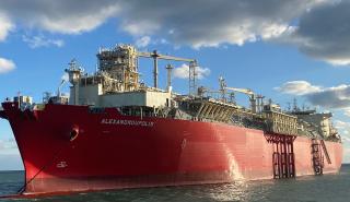 Gastrade: Σε εμπορική λειτουργία στις 30 Απριλίου η πλωτή «πύλη» LNG στην Αλεξανδρούπολη