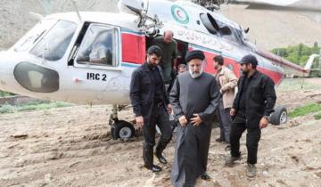 Αναγκαστική προσγείωση για ελικόπτερο που επέβαινε ο πρόεδρος του Ιράν