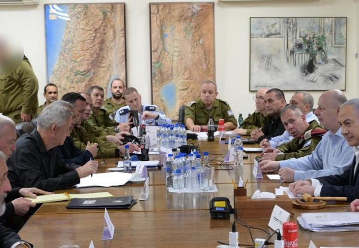 Ισραήλ: «Πλήγματα στο Ιράν χωρίς γενικευμένο πόλεμο» - Τι αποφάσισε το πολεμικό συμβούλιο