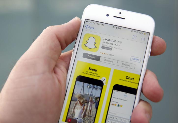 Στα 4 δισ. βάζει τον πήχη για το χρηματιστήριο η Snapchat