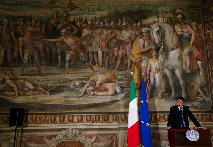Στις κάλπες οι Ιταλοί για το δημοψήφισμα-Κρίνεται το μέλλον του Renzi