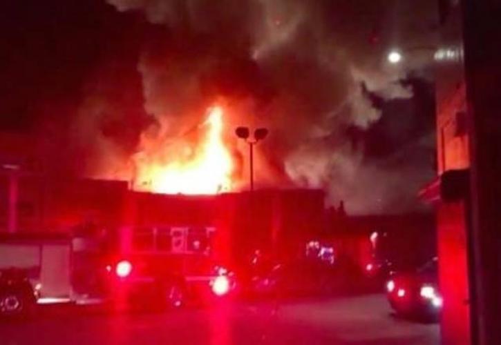 ΗΠΑ: 24 νεκροί από πυρκαγιά σε αποθήκη στο Όκλαντ
