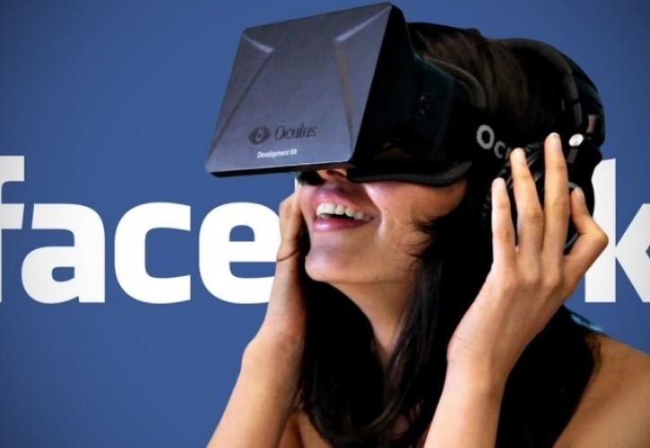 Δυναμικό ξεκίνημα στο VR κάνει η Facebook το 2017
