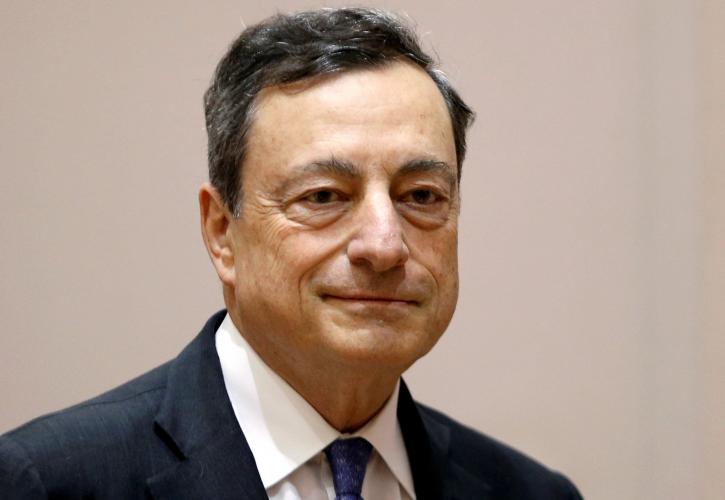 Draghi: Με συνεργασία και όχι απομόνωση η επίλυση κρίσεων