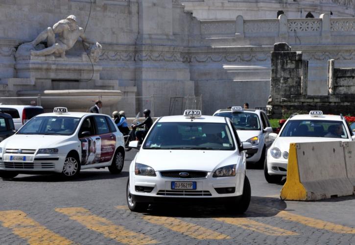 Απεργία ταξί σε όλη την Ιταλία λόγω Uber