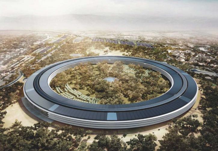 Αυτά είναι τα νέα διαστημικά γραφεία της Apple (pics&vid)