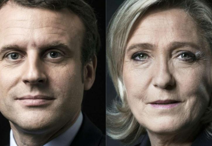 Μονομαχία Μακρόν - Λεπέν στον β' γύρο των γαλλικών εκλογών