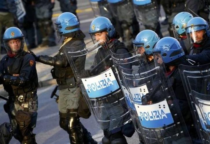 Ιταλία: Συγκρούσεις διαδηλωτών με αστυνομικούς
