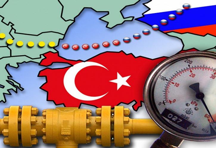 Η Gazprom επισπεύδει την κατασκευή του αγωγού Turkish Stream