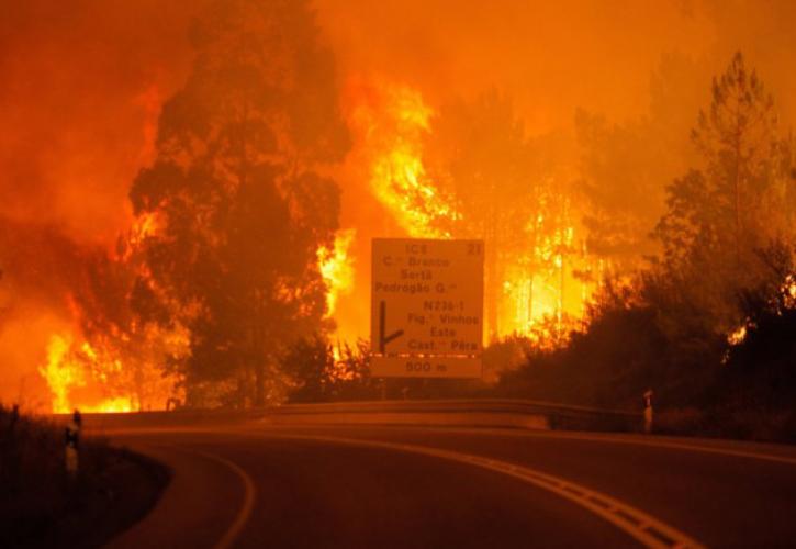Πορτογαλία: Κλιμακώθηκαν ξανά οι δασικές πυρκαγιές 