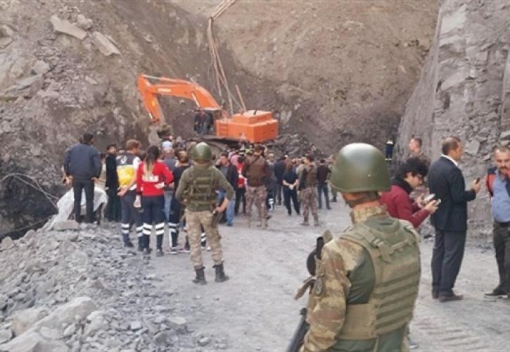 Τουρκία: Τουλάχιστον 7 νεκροί από κατάρρευση ορυχείου