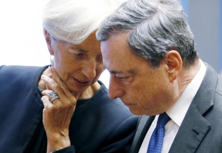 Διπλό μήνυμα από ΕΚΤ και ΔΝΤ για τις ελληνικές τράπεζες