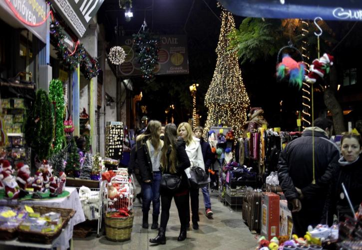 Εμπορικά καταστήματα: Ανοικτά για τρεις Κυριακές στις γιορτές των Χριστουγέννων