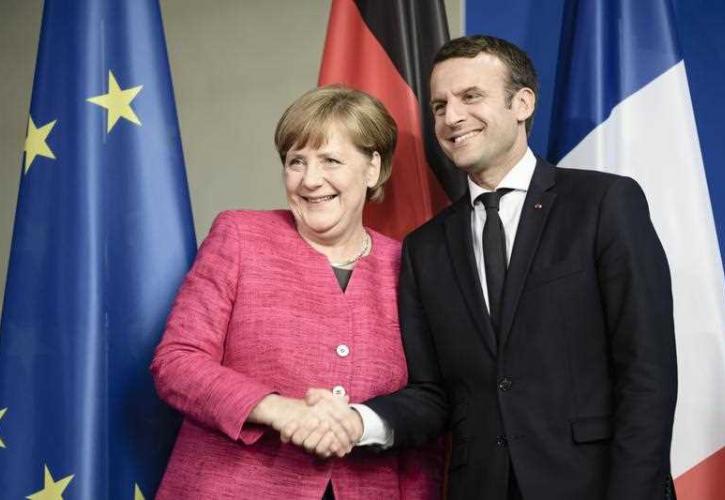 Μέρκελ - Μακρόν: Εμβάθυνση συνεργασίας Γαλλίας - Γερμανίας