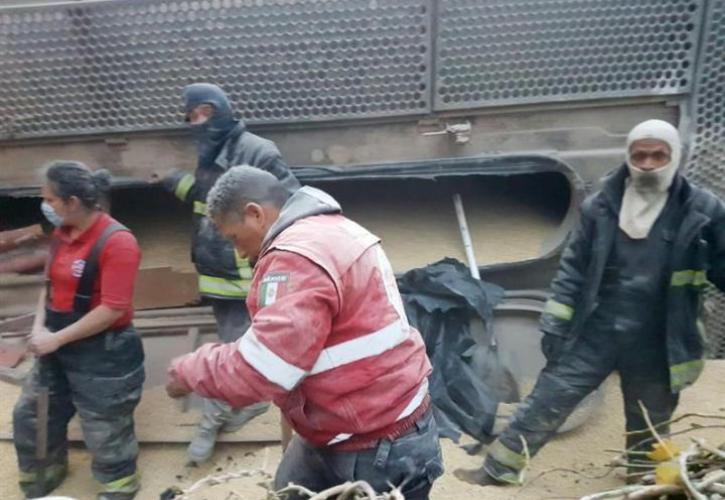 Μεξικό: Τουλάχιστον 5 νεκροί σε εκτροχιασμό τρένου