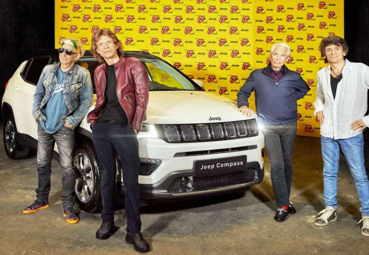 Το Jeep Compass συναντά τους Rolling Stones