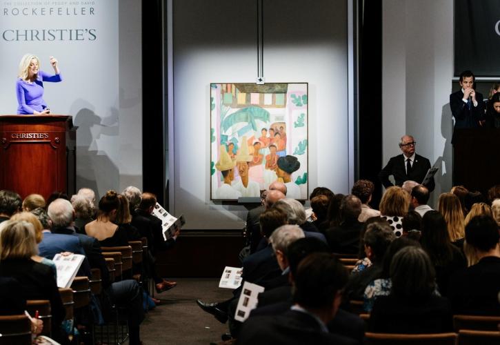 Προς 10 εκατ. δολάρια πωλήθηκε σε δημοπρασία πίνακας του Ριβέρα