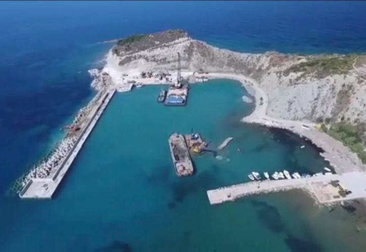 Εγκαινιάζεται το νέο λιμάνι της Ερείκουσας στην Κέρκυρα