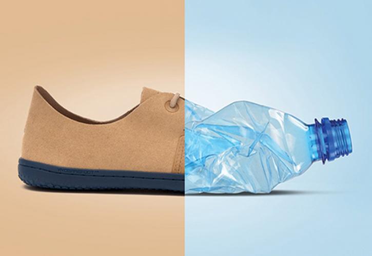 Startup μετατρέπει τα μπουκάλια σε παπούτσια