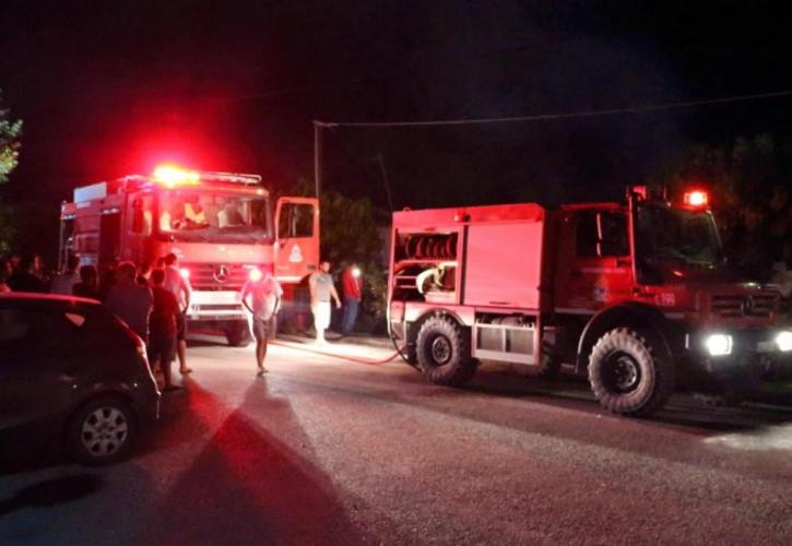 Εμπρηστική επίθεση σε μάντρα αυτοκινήτων στη Λ. Αλεξάνδρας