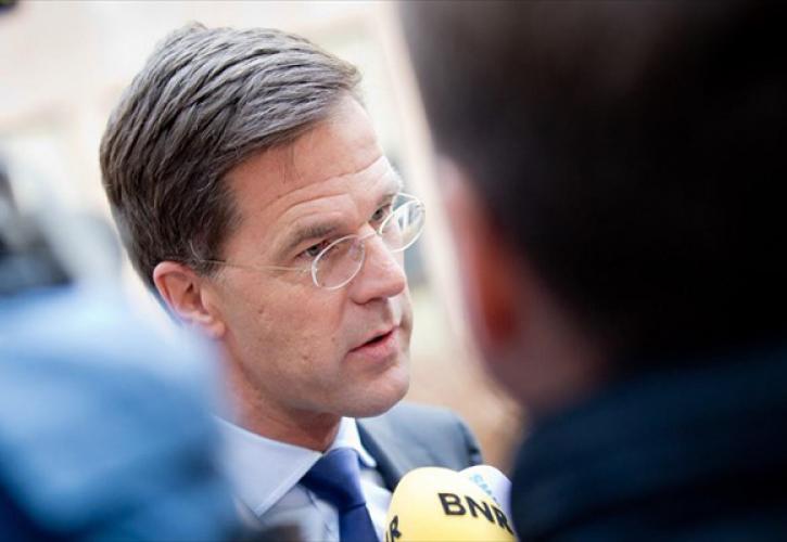 Ρούτε: Η Ολλανδία διαφωνεί με την έκδοση ευρωομολόγων για την άμυνα