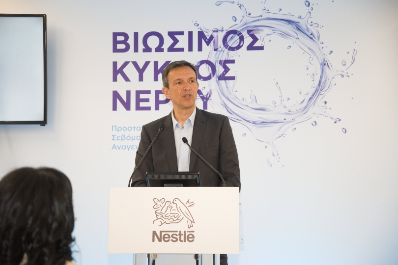 Νίκος Εμμανουηλίδης (Πρόεδρος και Διευθύνων Σύμβουλος της ΝESTLE Ελλάς)