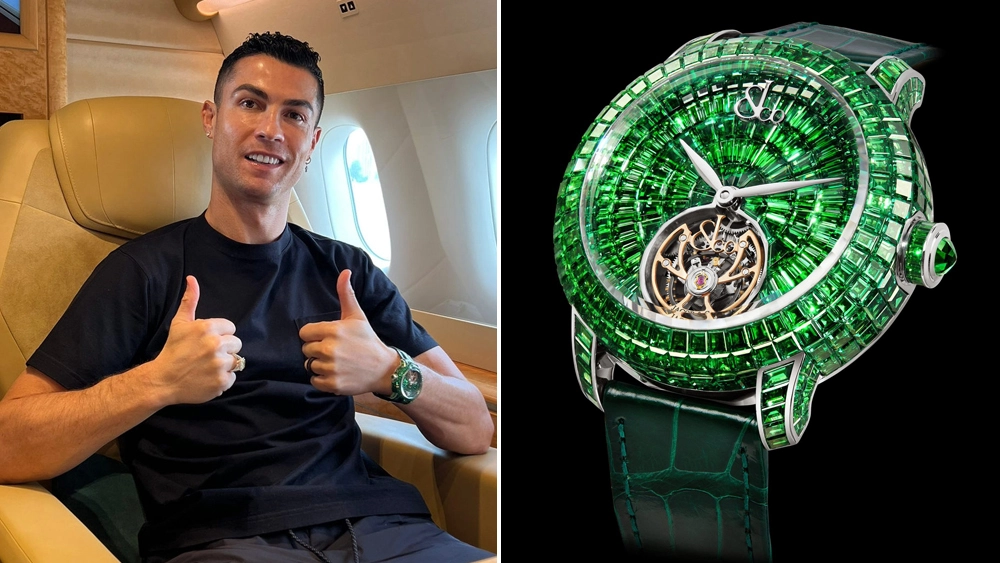 Το ρολόι Caviar Flying Tourbillon “Tsavorites" της Jacob & Co. 