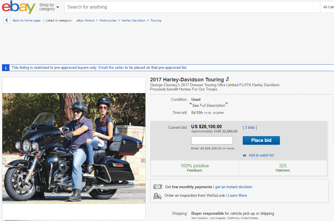 Δημοπρασία Τζορτζ Κλούνεϊ