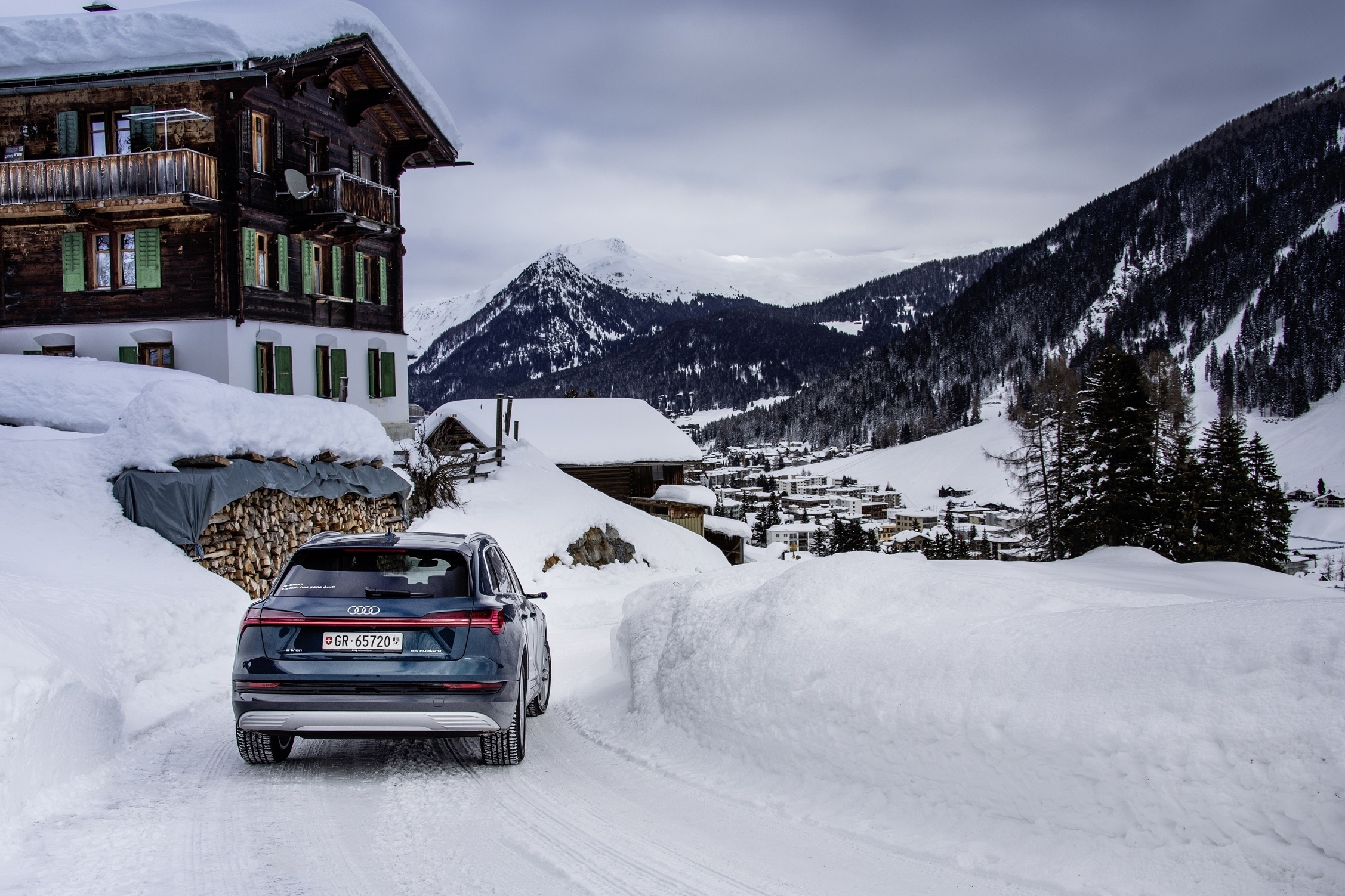 Audi E-Tron Davos