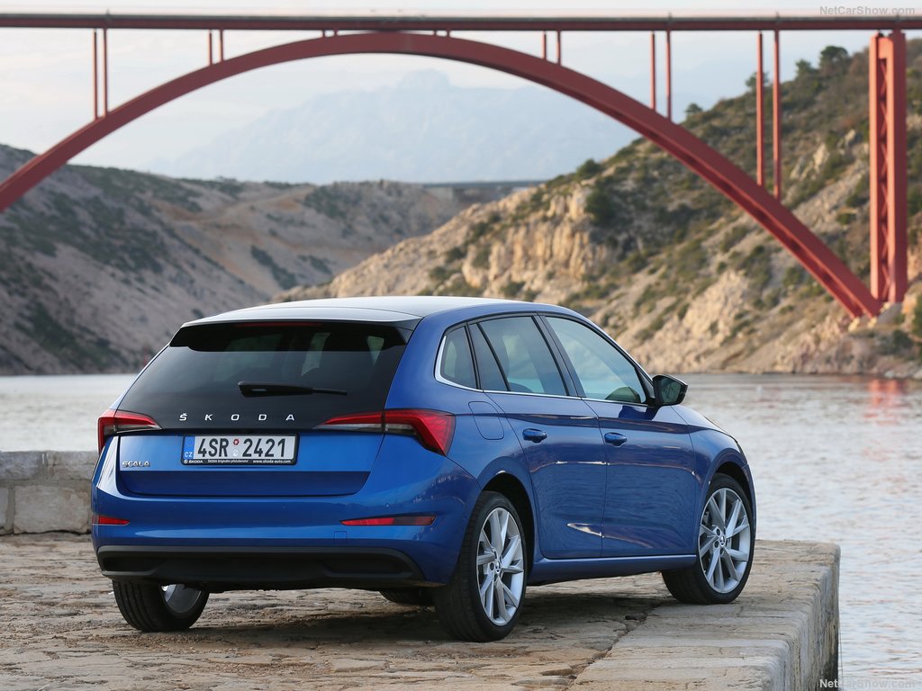 To νέο Skoda Scala αναμένεται την άνοιξη στην αγορά.