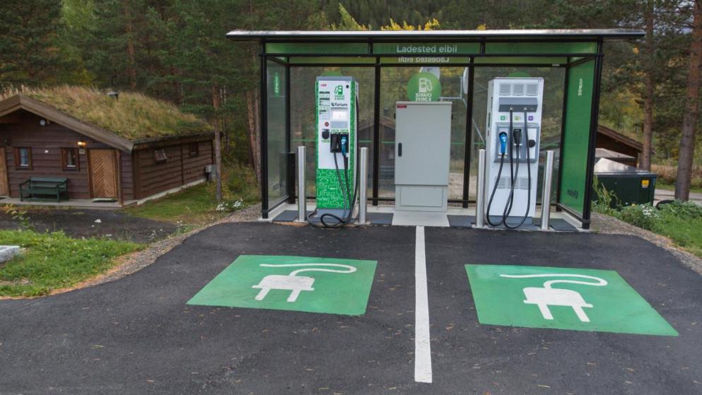 Αρκετοί φορτιστές διαθέτουν και στέγαστρα προστασίας από τη βροχή και το χιόνι.