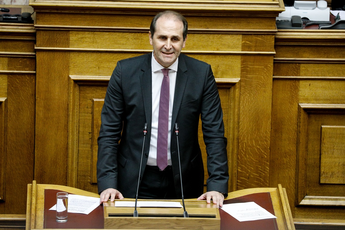 Ο υφυπουργός Οικονομικών κ. Απόστολος Βεσυρόπουλος