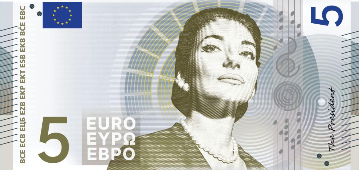 Η ΕΚΤ παρουσιάζει τα 10 σχέδια για τα νέα χαρτονομίσματα - Από τη Μαρία Κάλλας έως τον Μπετόβεν