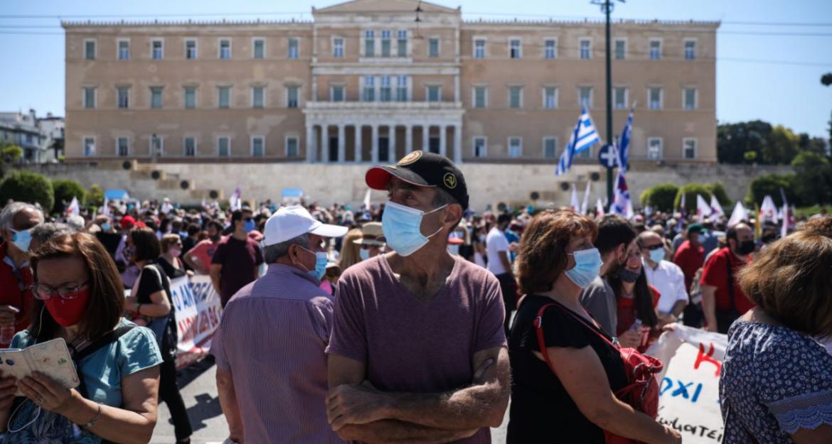 Κινητοποιήσεις για το εργασιακό - Συγκεντρώσεις διαμαρτυρίας στο Σύνταγμα (pics)