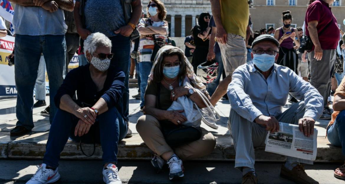 Κινητοποιήσεις για το εργασιακό - Συγκεντρώσεις διαμαρτυρίας στο Σύνταγμα (pics)