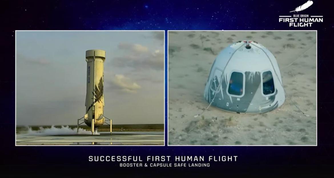 Blue Origin: Ο Τζεφ Μπέζος στο διάστημα (vid)