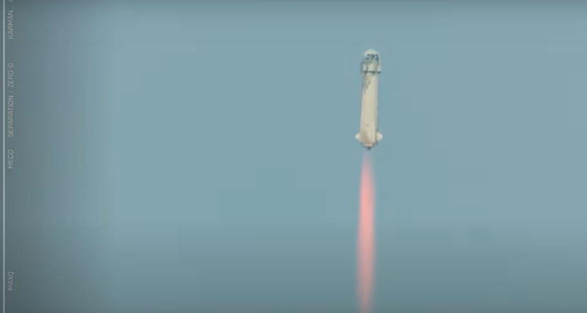 Blue Origin: Ο Τζεφ Μπέζος στο διάστημα (vid)