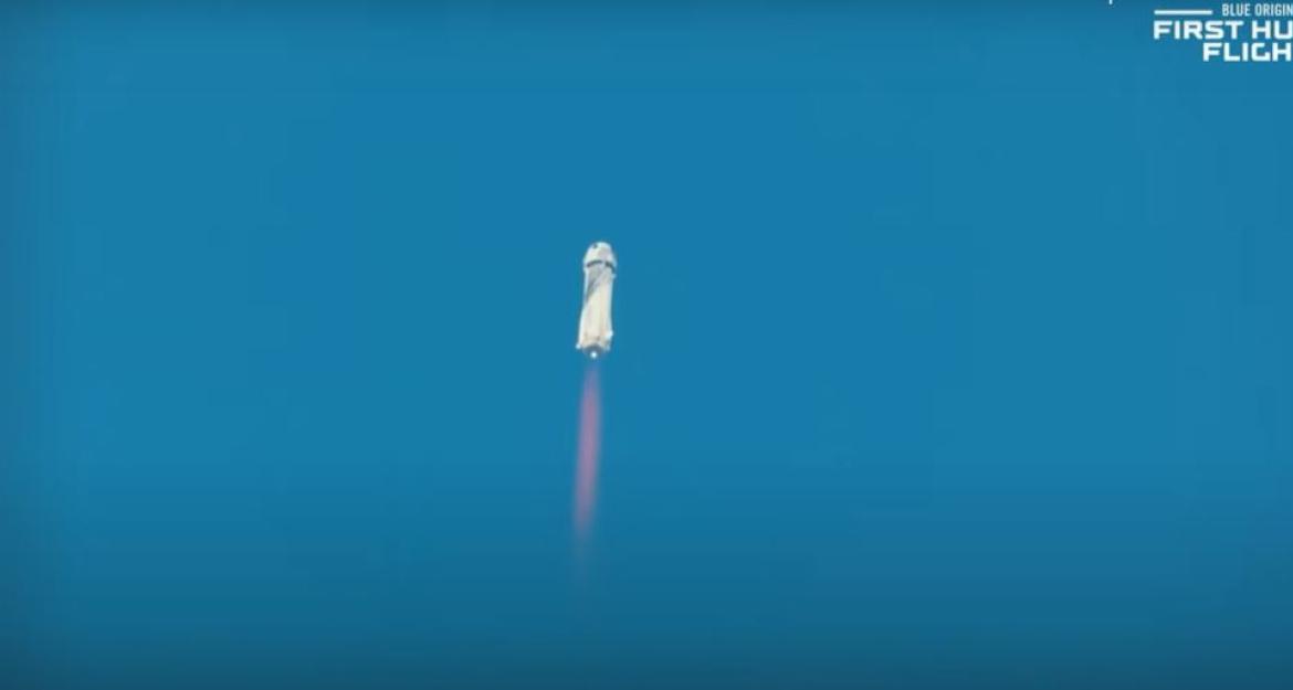 Blue Origin: Ο Τζεφ Μπέζος στο διάστημα (vid)