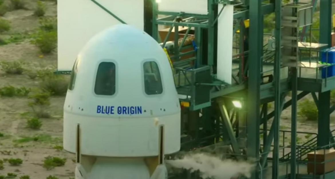 Blue Origin: Ο Τζεφ Μπέζος στο διάστημα (vid)