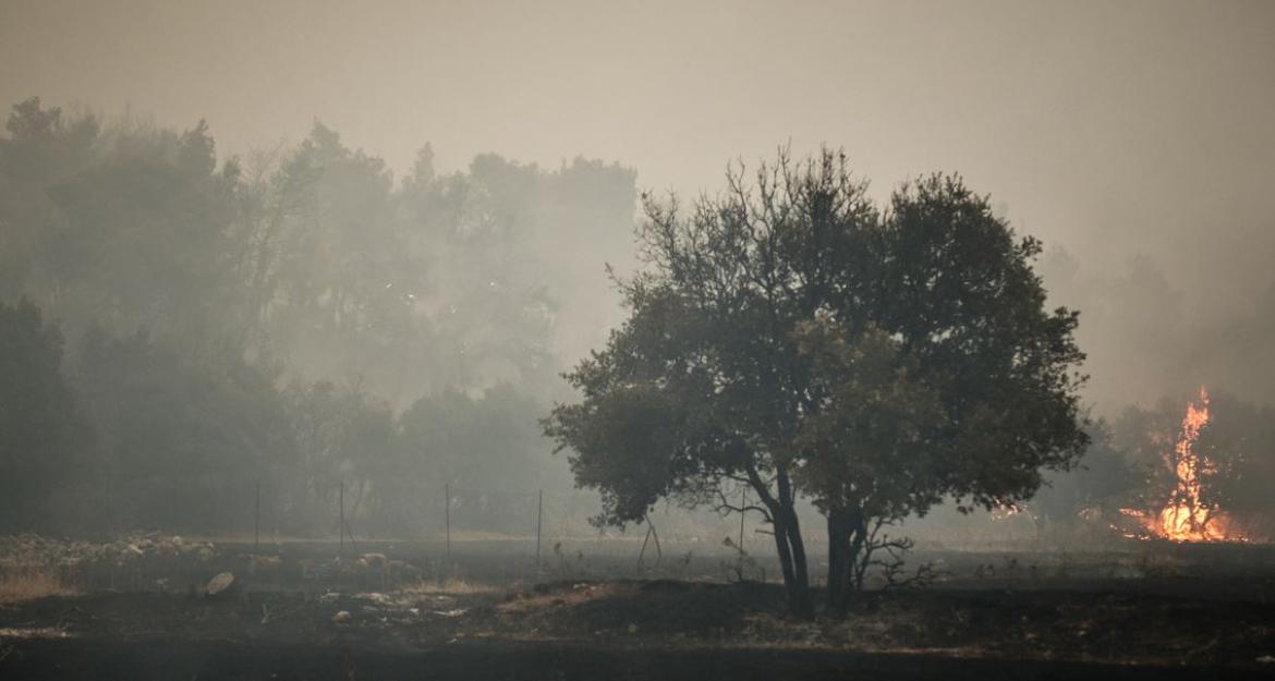 Βίλια: Στο όρος Πατέρας, προς το Πεδίο Βολής Μεγάρων, το μεγάλο μέτωπο - Δεν κινδυνεύουν οικισμοί