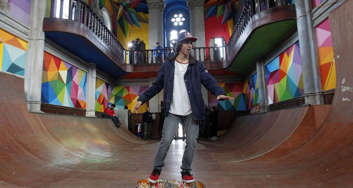 Η εκκλησία στην Ισπανία που έγινε... skate park