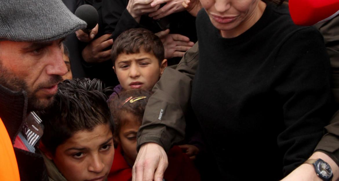 Συνάντηση Jolie με Τσίπρα για το προσφυγικό
