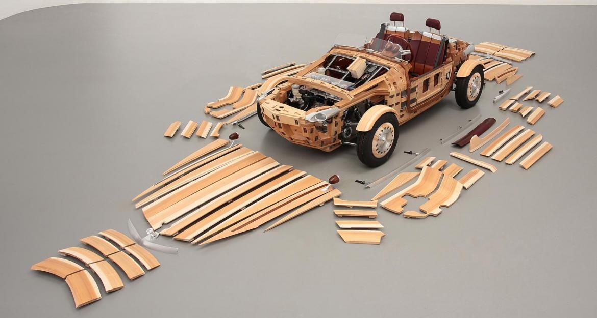 Το Toyota Setsuna είναι όλο φτιαγμένο από... ξύλο